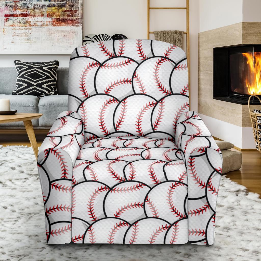 Baseball Pattern Single Sofa Slipcover -JTAMIGO.COM