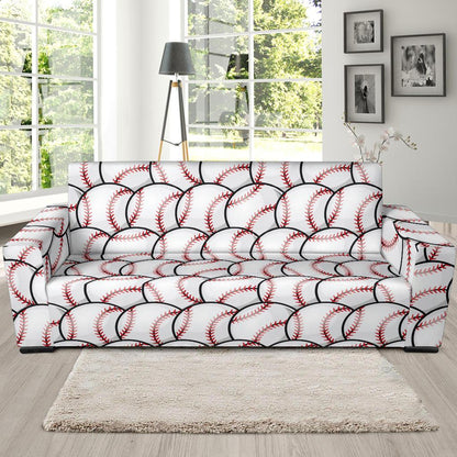 Baseball Pattern Sofa Slipcover-JTAMIGO.COM