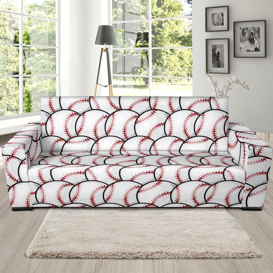 Baseball Pattern Sofa Slipcover-JTAMIGO.COM