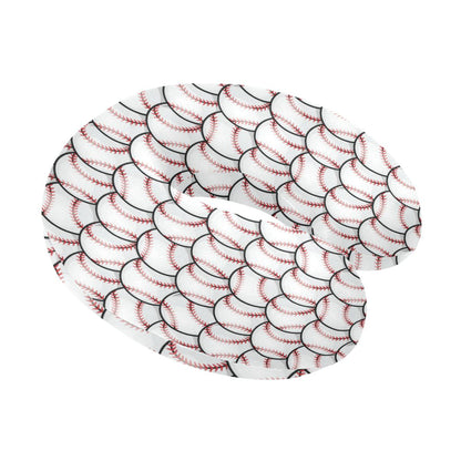 Baseball Pattern U-Shaped Travel Neck Pillow-JTAMIGO.COM