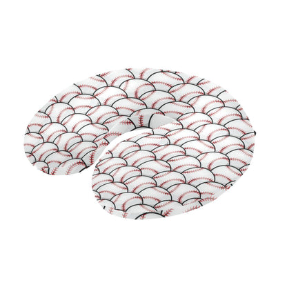 Baseball Pattern U-Shaped Travel Neck Pillow-JTAMIGO.COM