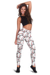 Baseball Pattern Women Leggings