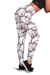 Baseball Pattern Women Leggings