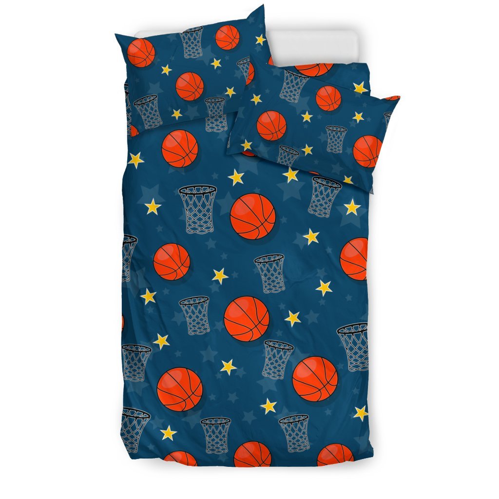 Basketball Classic Print Pattern Duvet Cover Bedding Set