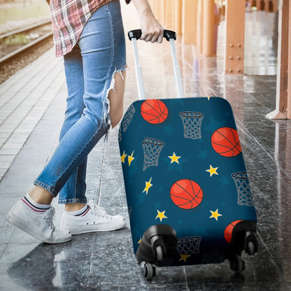 Basketball Classic Print Pattern Luggage Cover Protector