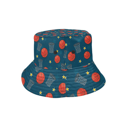 Basketball Classic Print Pattern Unisex Bucket Hat