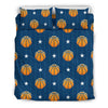 Basketball Star Print Pattern Duvet Cover Bedding Set