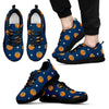 Basketball Star Print Pattern Men Sneakers Shoes