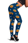 Basketball Star Print Pattern Women Leggings