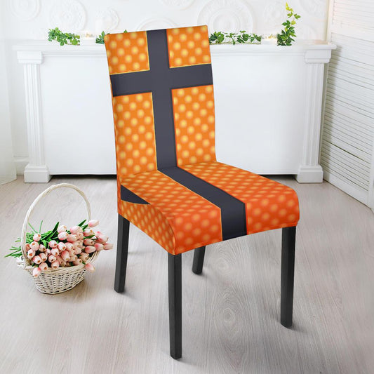 Basketball Texture Print Pattern Dinning Chair Slipper-JTAMIGO.COM