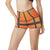 Basketball Texture Print Pattern High Waisted Spandex Shorts-JTAMIGO.COM