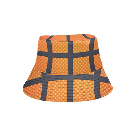Basketball Texture Print Pattern Unisex Bucket Hat