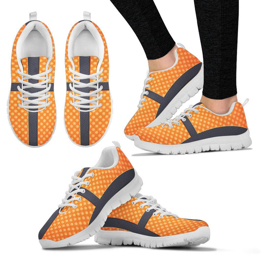 Basketball Texture Print Pattern Women Sneakers Shoes