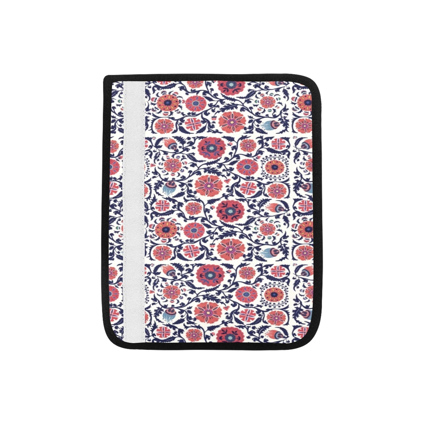 Suzani Print Design LKS304 Car Seat Belt Cover