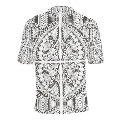 Samoan Style Print Design LKS301 Men Polo Shirt