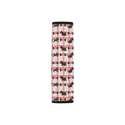 Scottish Terriers Print Design LKS3014 Car Seat Belt Cover