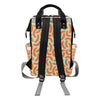 Sausage Print Design LKS304 Diaper Bag Backpack