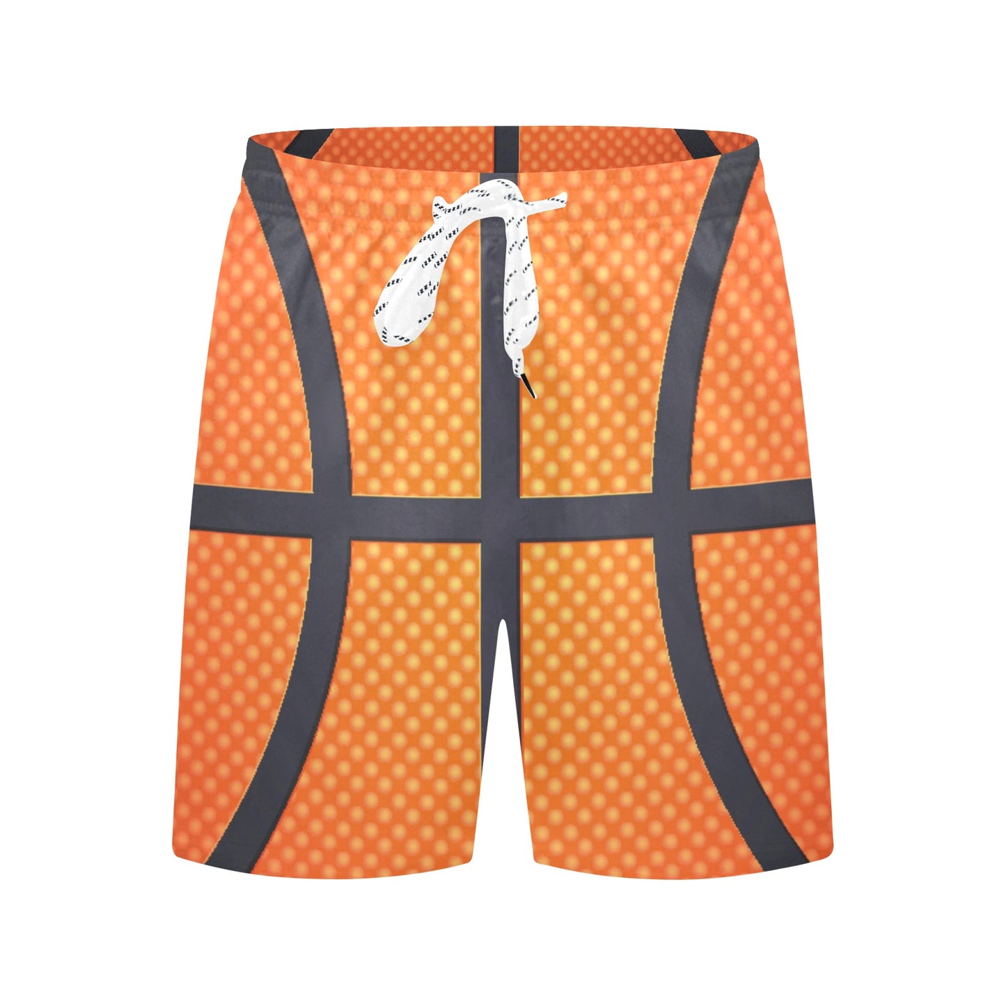 Basketball Texture Print Pattern Men's Swim Trunks Beach Shorts