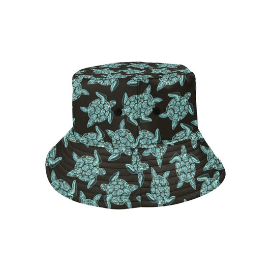 Sea Turtle Print Design LKS302 Unisex Bucket Hat