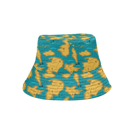 World Map Print Design LKS301 Unisex Bucket Hat