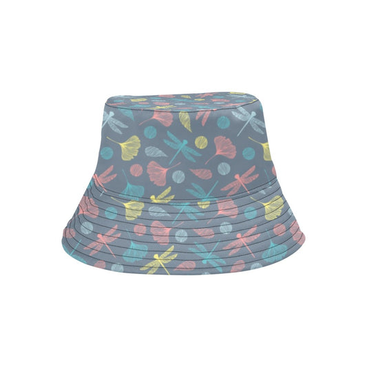 Dragonfly Print Design LKS403 Unisex Bucket Hat