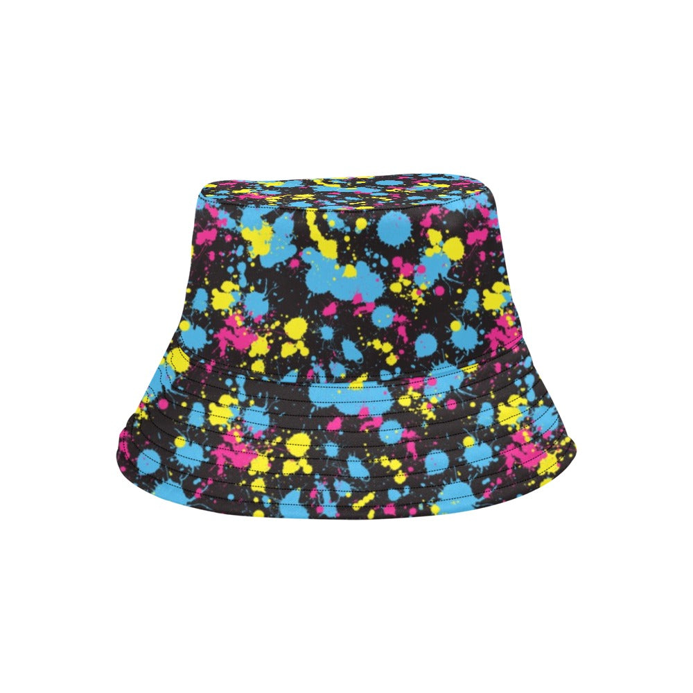 Splatter Colorful Print Design LKS301 Unisex Bucket Hat