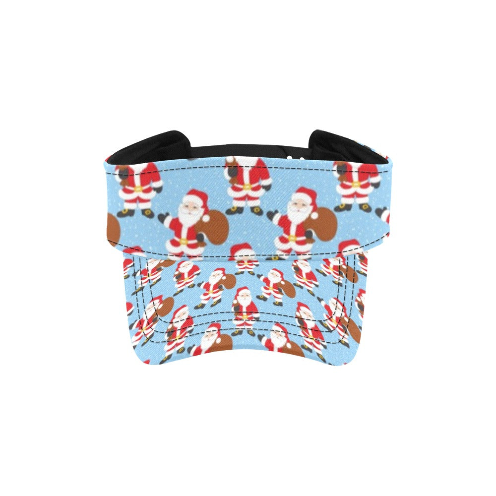 Santa Christmas Themed Print Design LKS305 Unisex Sun Visor