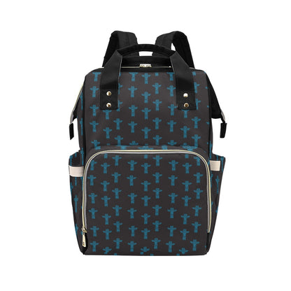 Totem Print Design LKS304 Diaper Bag Backpack