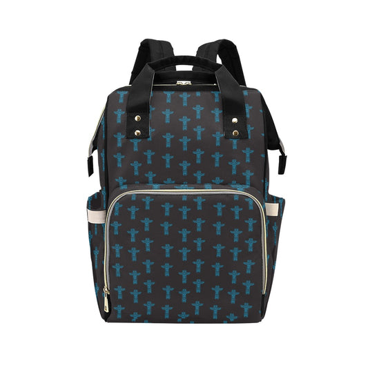 Totem Print Design LKS304 Diaper Bag Backpack