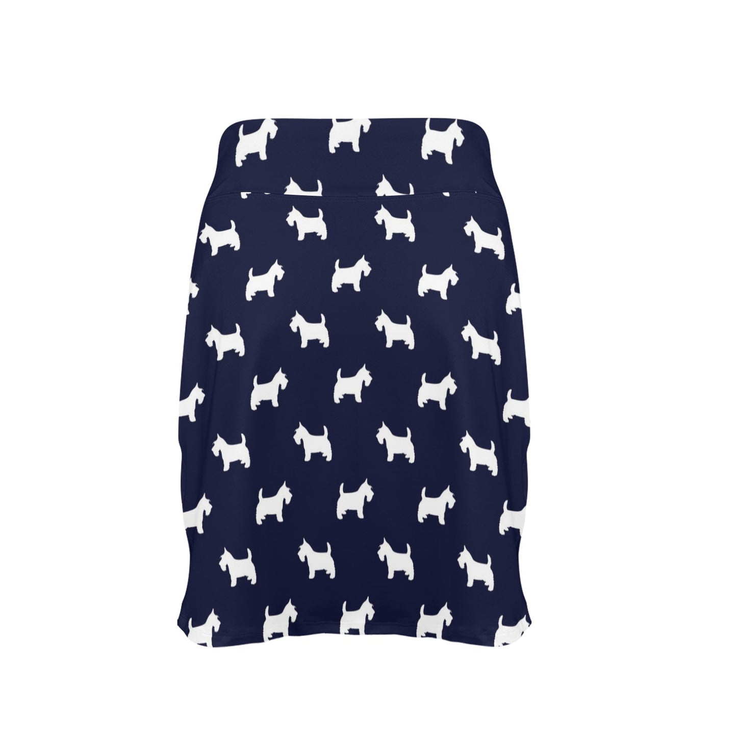 Scottish Terriers Print Design LKS3019 17" Golf & Pickleball Skort with Pockets
