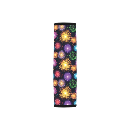 Firework Print Design LKS305 Car Seat Belt Cover