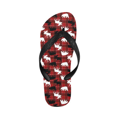 Moose Print Design LKS401 Flip Flops