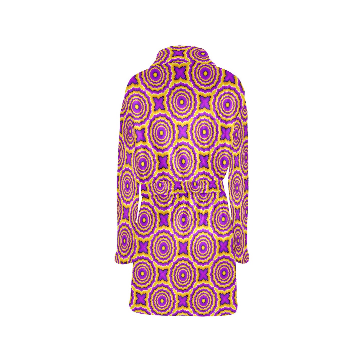Optical illusion Expansion Women's Fleece Robe