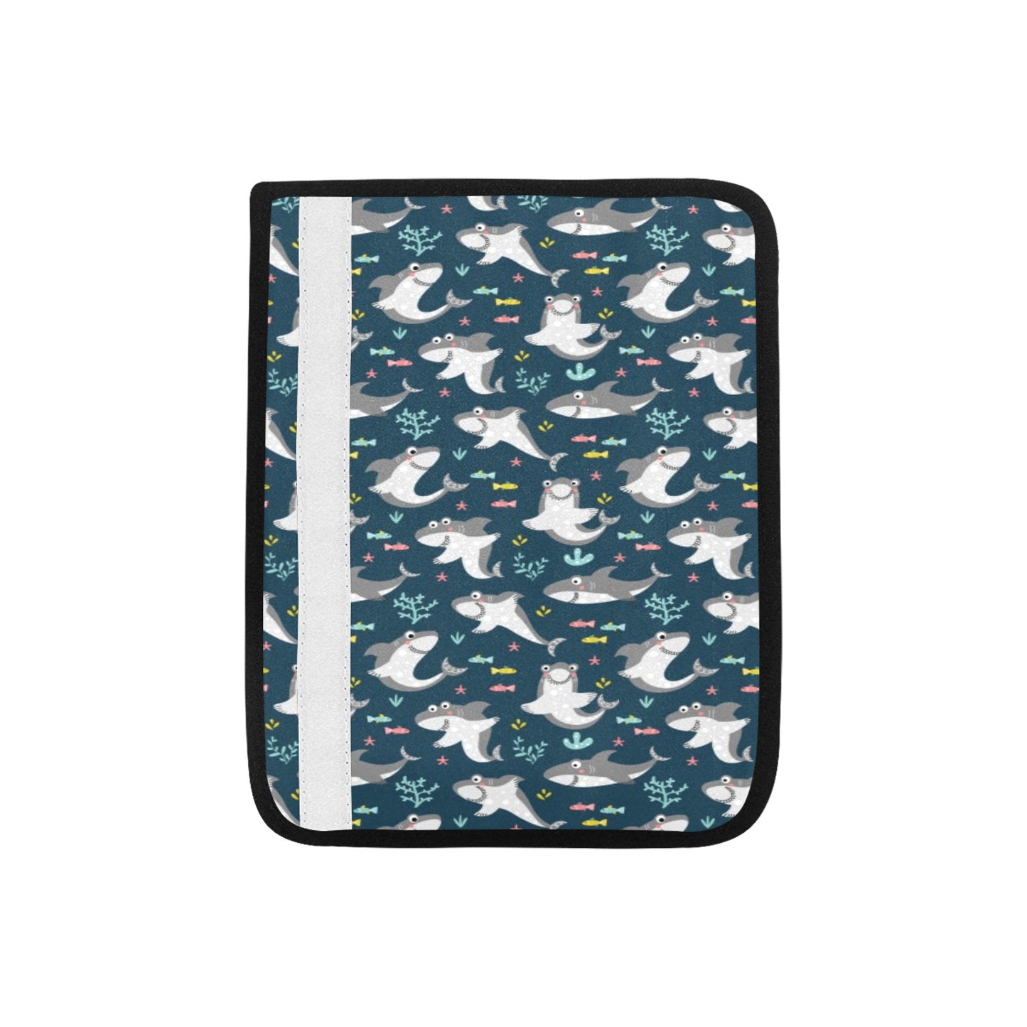 Shark Print Design LKS307 Car Seat Belt Cover