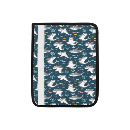 Shark Print Design LKS307 Car Seat Belt Cover