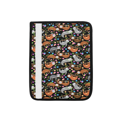 Sloth Print Design LKS306 Car Seat Belt Cover