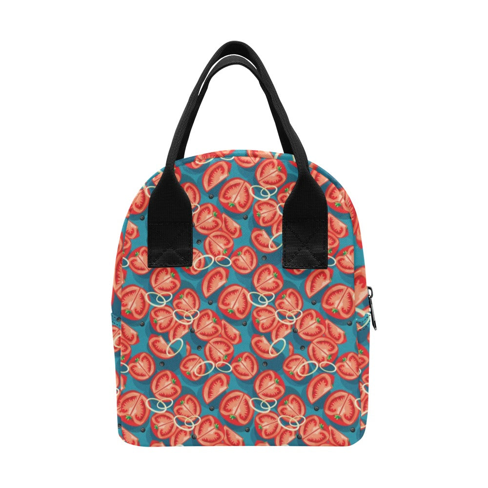 Tomato Print Design LKS301 Insulated Lunch Bag