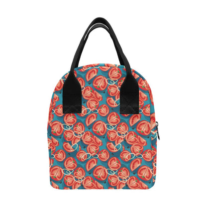 Tomato Print Design LKS301 Insulated Lunch Bag