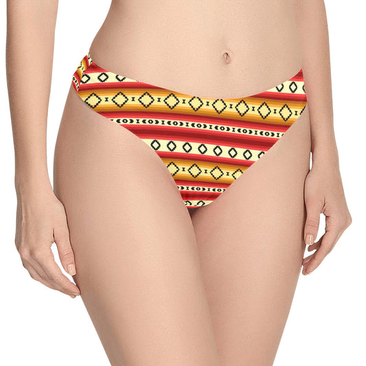 Serape Themed Women's Thongs