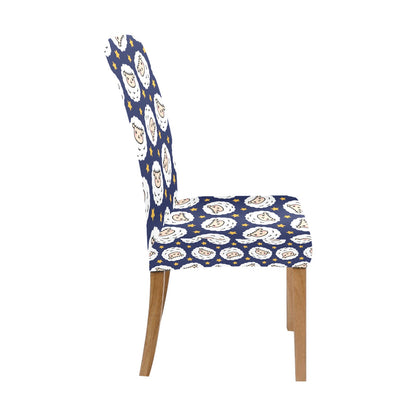 Sheep Print Design LKS402 Dining Chair Slipcover