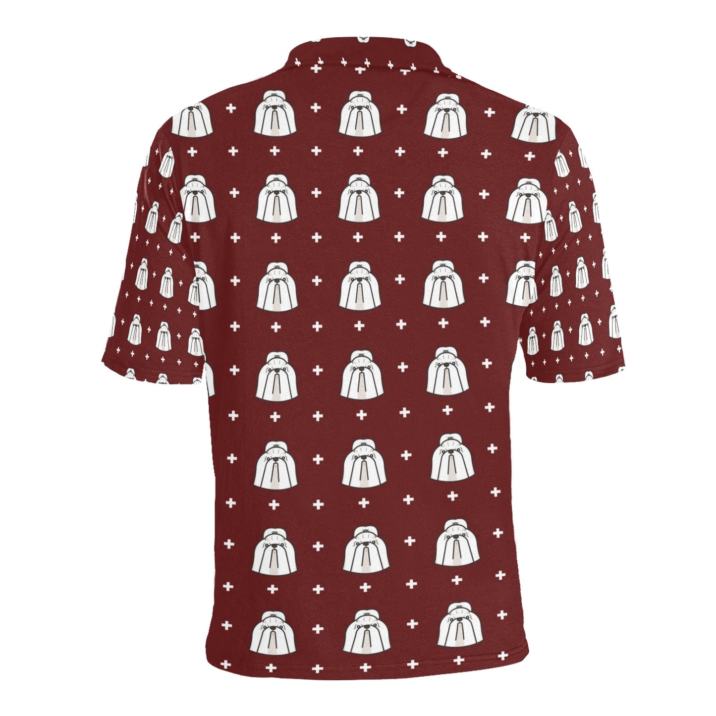 Shih Tzu Print Design LKS301 Men Polo Shirt