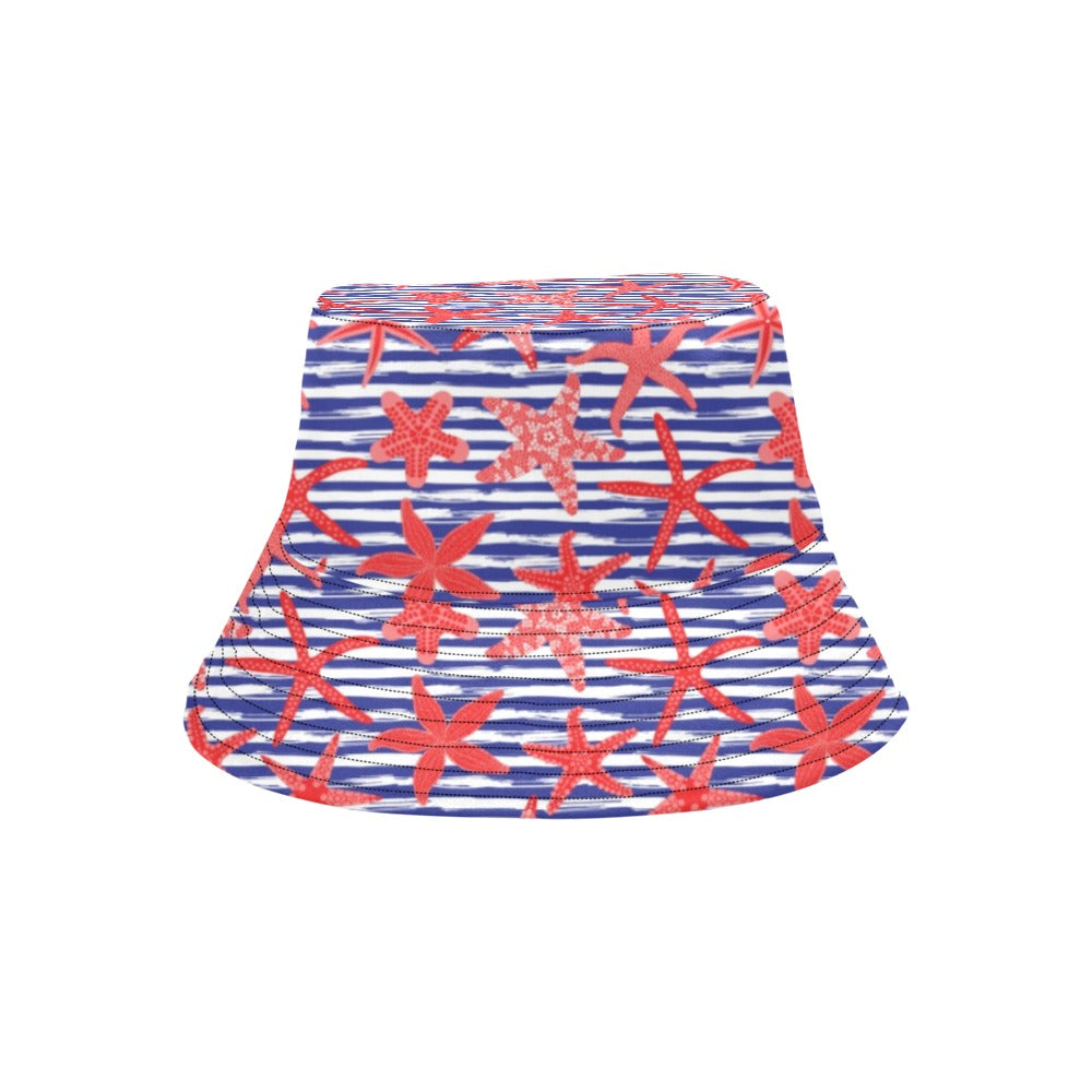 Starfish Print Design LKS401 Unisex Bucket Hat
