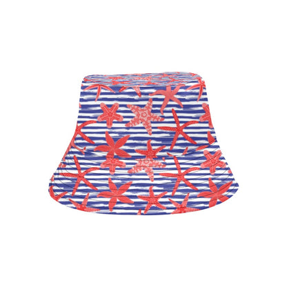 Starfish Print Design LKS401 Unisex Bucket Hat