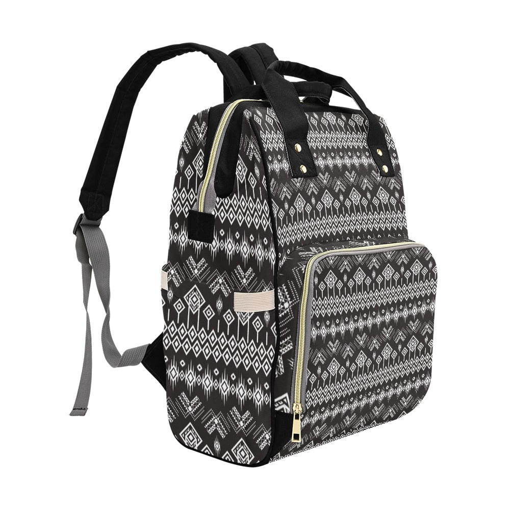 Tribal Pattern Print Design LKS304 Diaper Bag Backpack