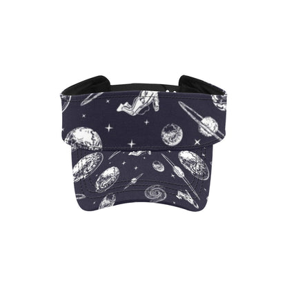 Space Astronaut Print Design LKS302 Unisex Sun Visor