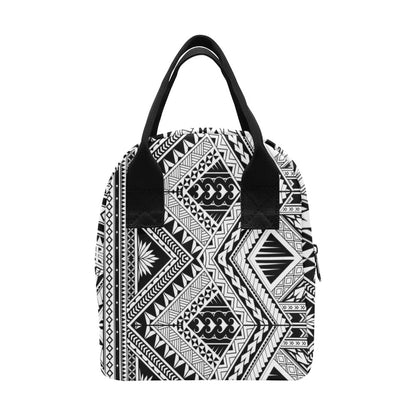 Samoan Tattoo Style Print Design LKS307 Insulated Lunch Bag