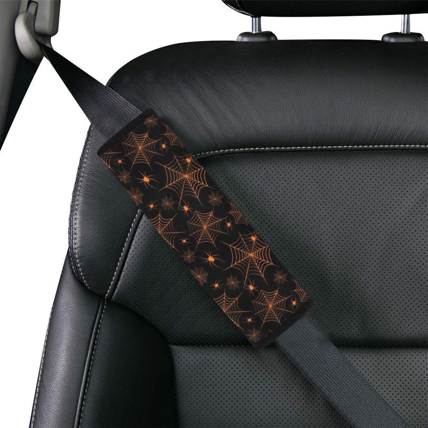 Spider Web Print Design LKS306 Car Seat Belt Cover