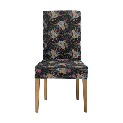Buffalo Head Print Design LKS401 Dining Chair Slipcover