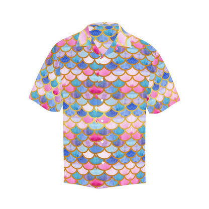 Scales Print Design LKS401 Men's Men's Hawaiian Shirt