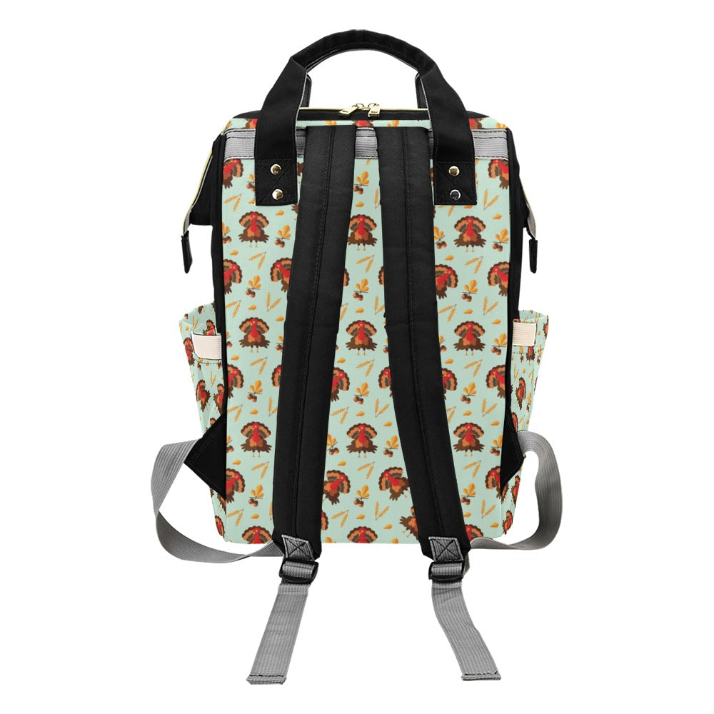 Thanksgiving Print Design LKS309 Diaper Bag Backpack